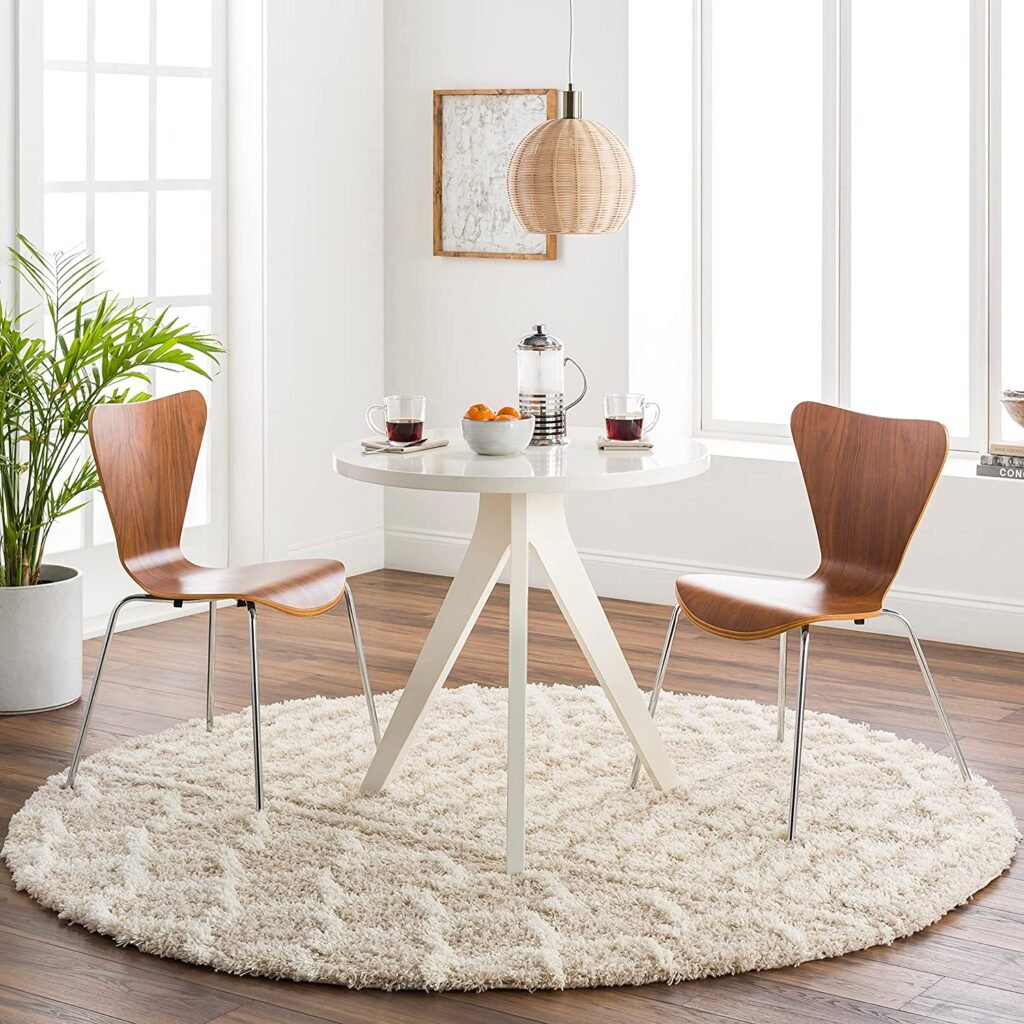 How To Style A Square Table With A Round Rug (Finally!) Rugs & Pads