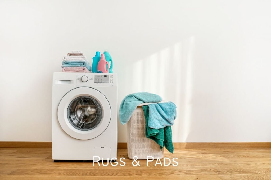 Can You Put Rugs In The Washer? Yup, Here's How. Rugs & Pads For