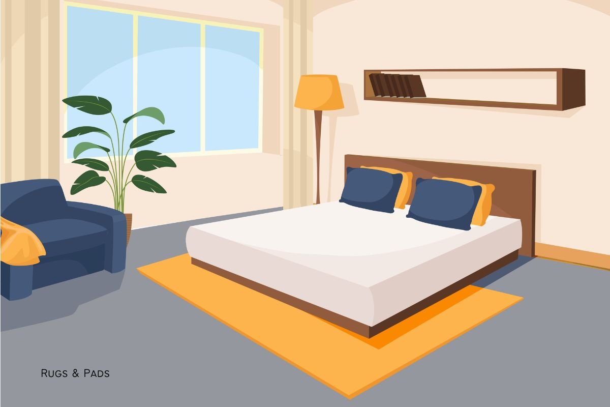 How to keep rugs in place without damaging floors Rugs & Pads For